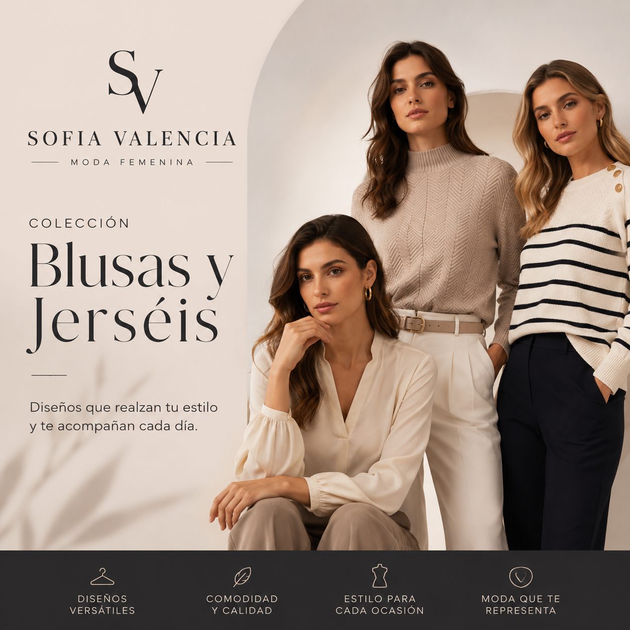 blusas y jerséis