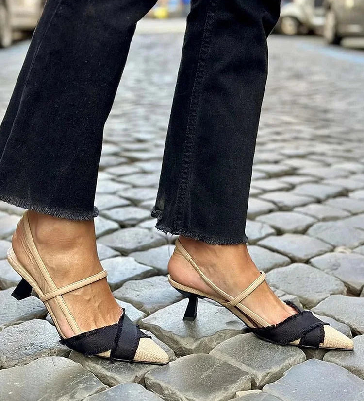 Florette - Elegantes zapatos slingback