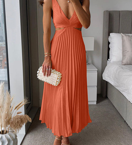 Camila - Vestido Sin Mangas Midi