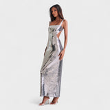 Sparkle Silver - Vestido de gala noche