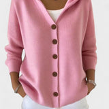 Felícia - Cardigan moderno con capucha