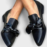 Cláudia - Mocasín con Laço Decorativo