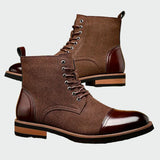 Botines de cuero Oxford