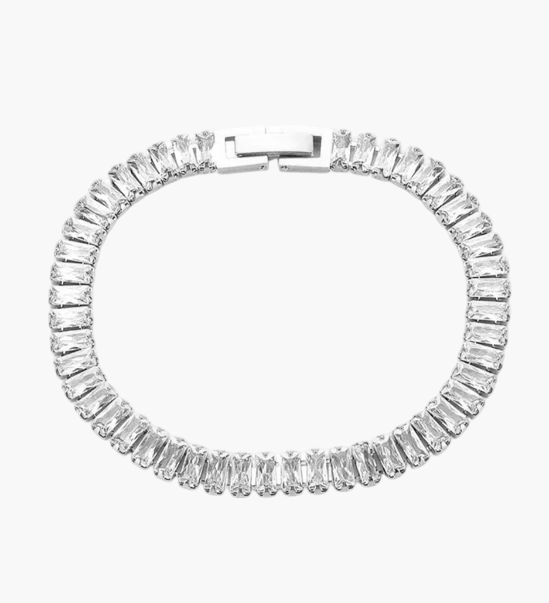 Pulsera de Rivière Baguette