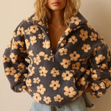 Daisy - Sudadera Polar Floral