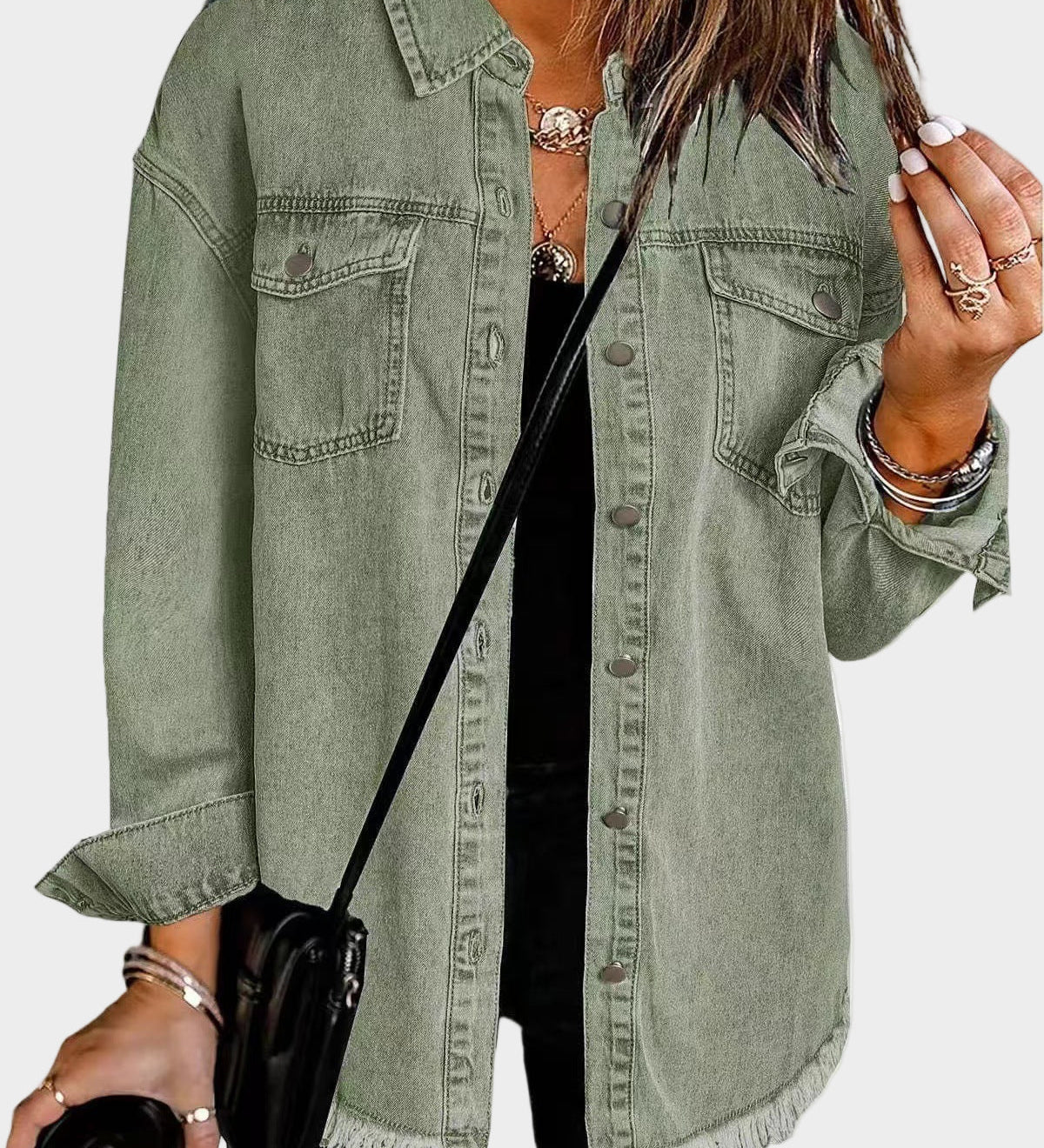 Chaqueta de mezclilla clásica