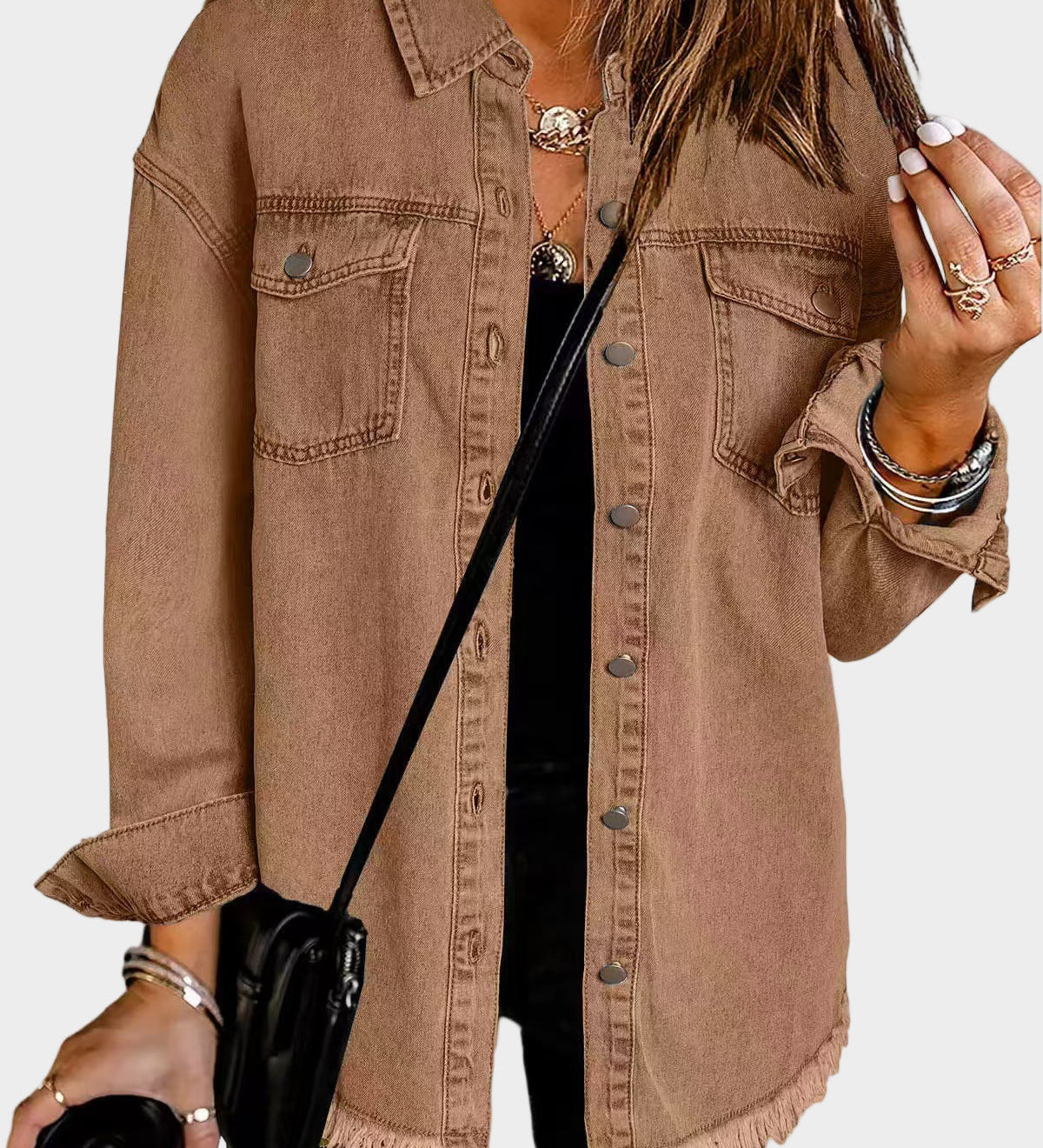Chaqueta de mezclilla clásica