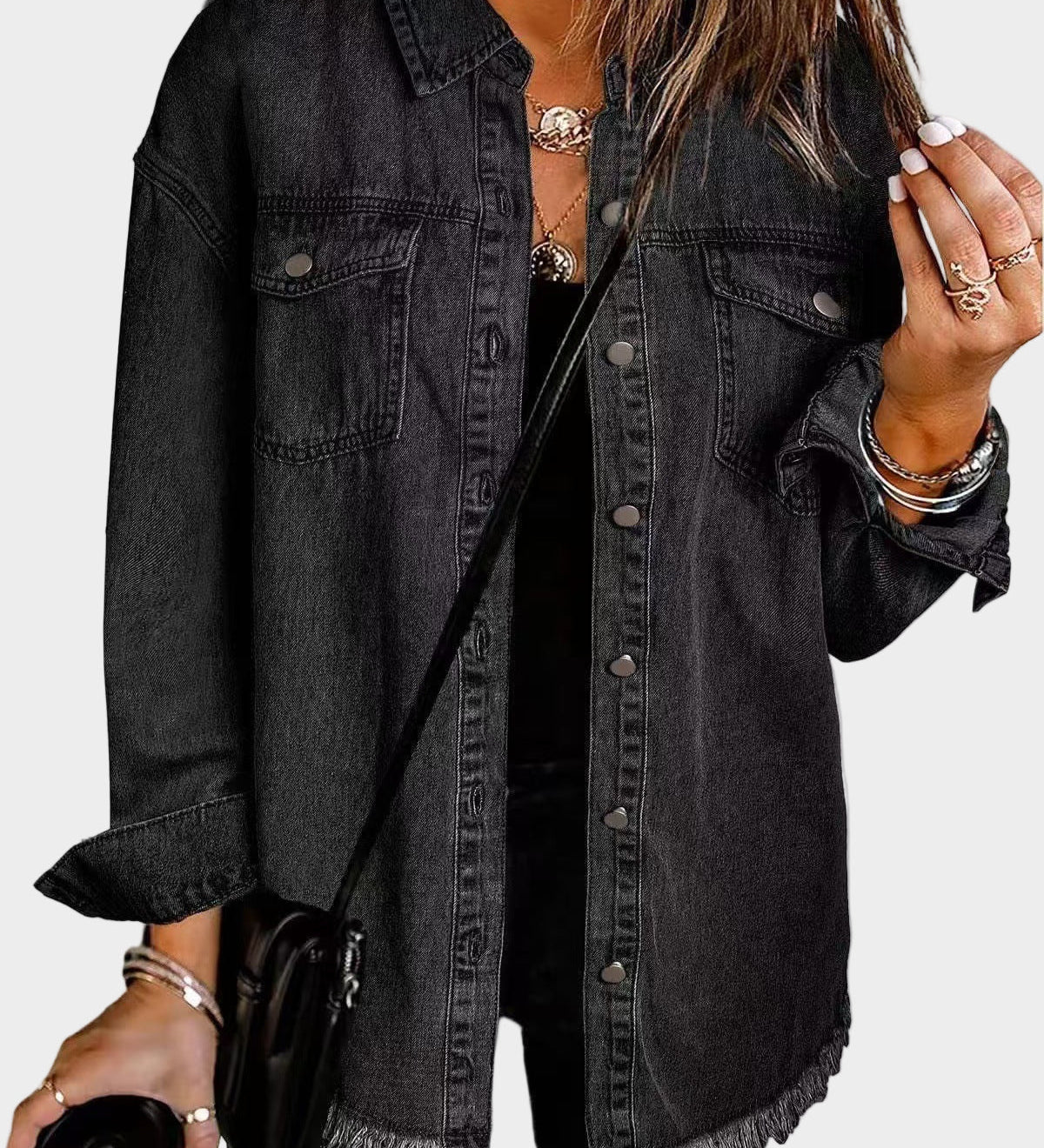 Chaqueta de mezclilla clásica