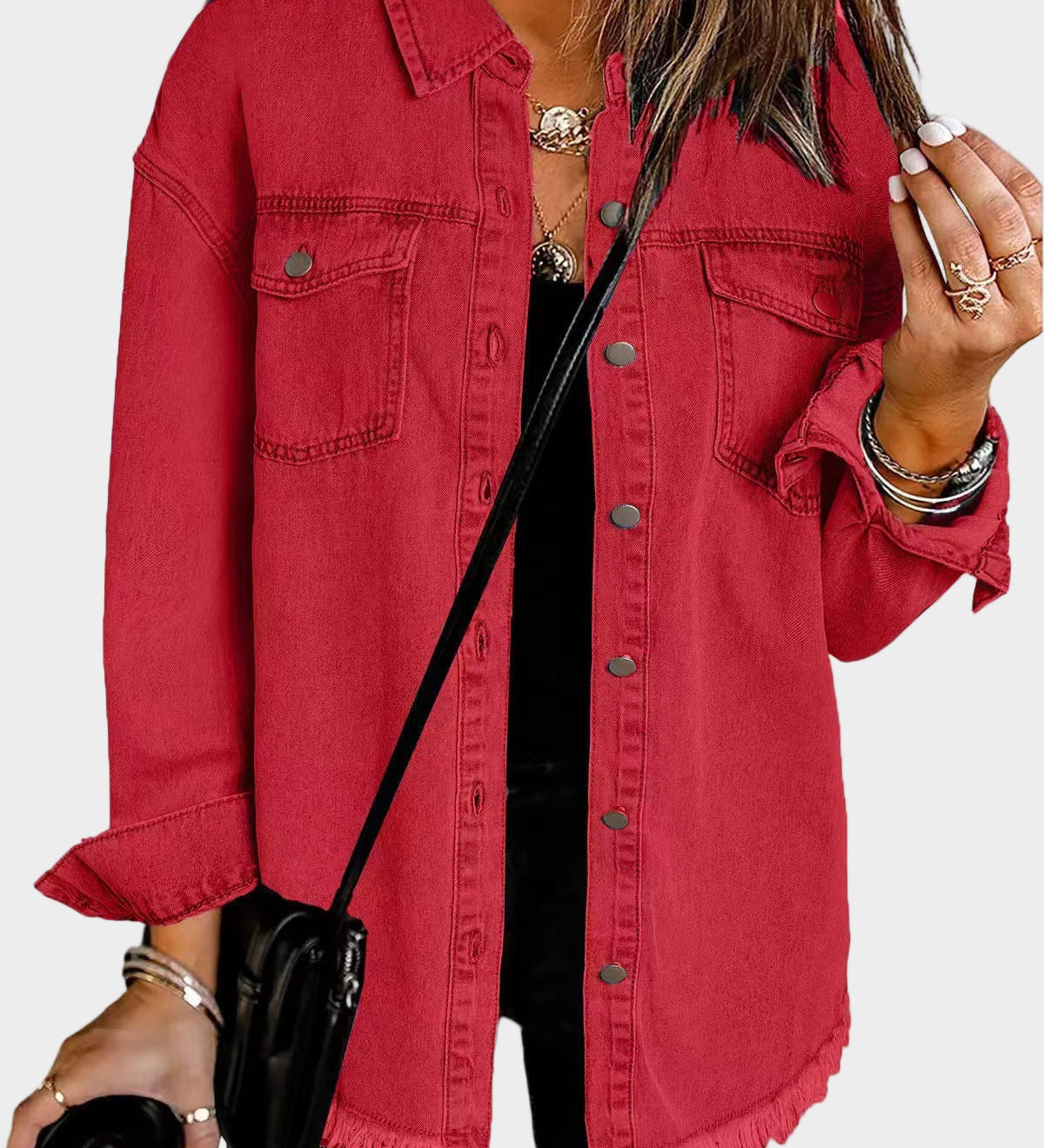 Chaqueta de mezclilla clásica