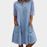 Vestido de jeans leve y aireado