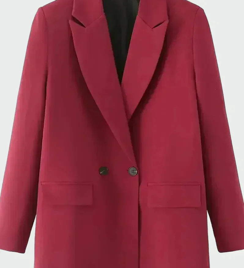 Abrigo Oversized con Línea Moderna