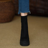Olga - Botas con estilo moderno y la comodidad del ante