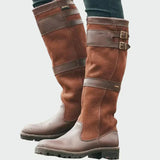 Botas de cuero retro