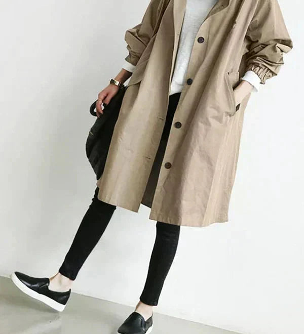 Dorotea - Abrigo Elegante e Impermeable