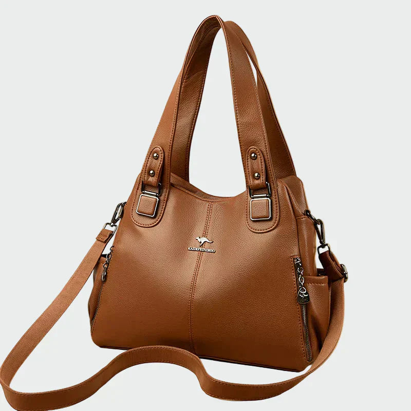 Bolsa de hombro retro elegante