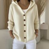 Felícia - Cardigan moderno con capucha