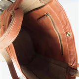 Elle - Bolsa de hombro clásica en piel
